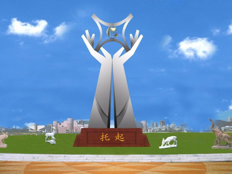 四川校園不銹鋼雕塑
